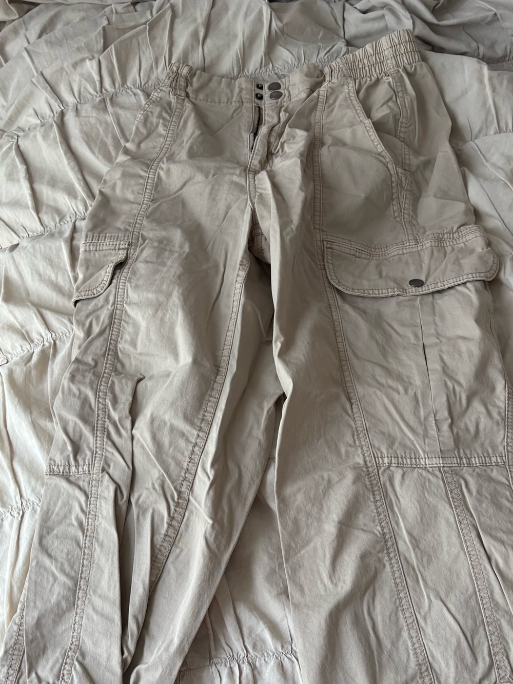 Garage Beige Cargo Pants